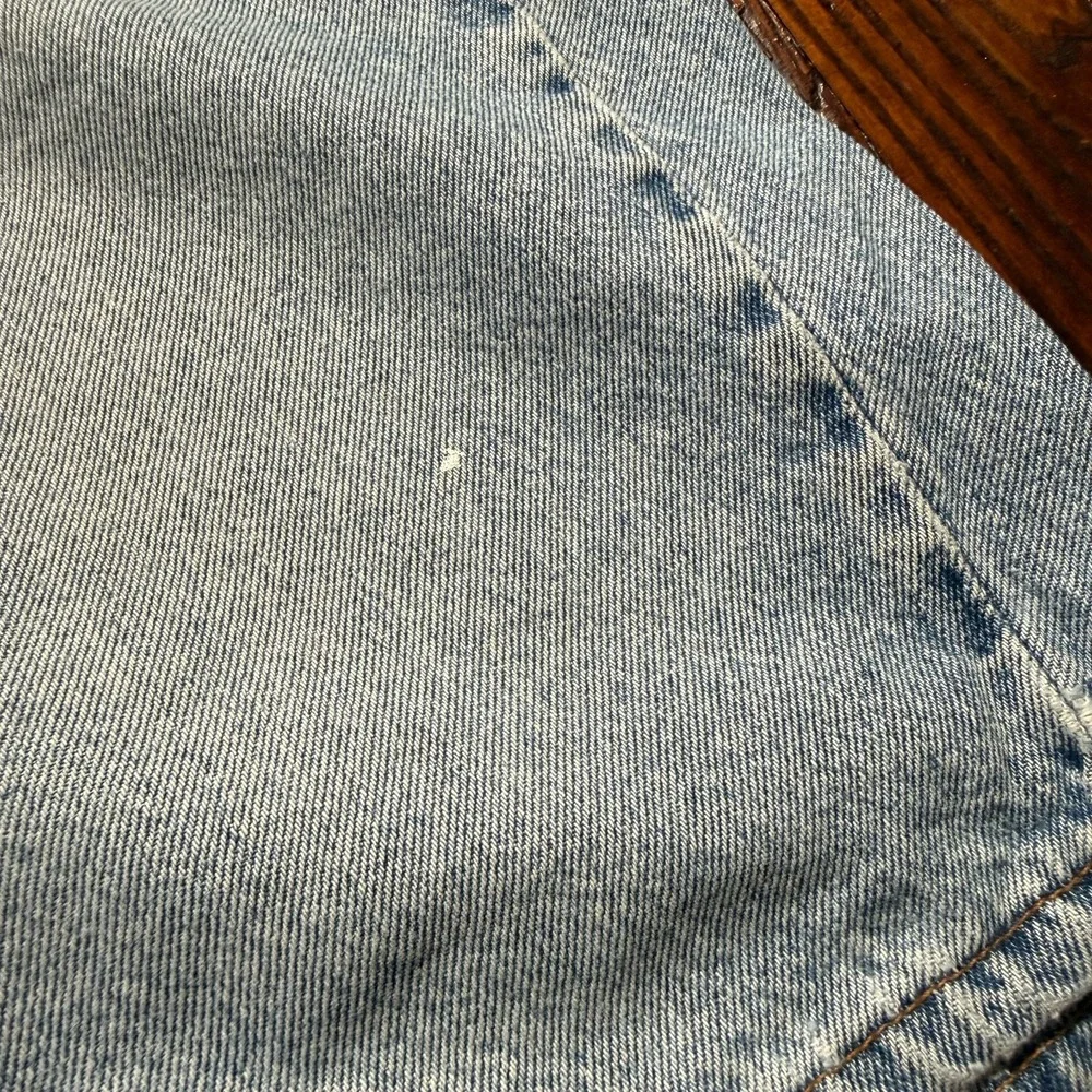 VTG‎ Levis 505 Shorts Mens 42 Blue ORANGE TAB Faded Medium Wash Jorts Denim